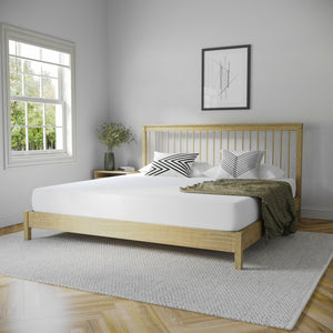 English Elm Jasmine Charcoal & Green Tea Cooling Gel Memory Foam Mattress - Pressure Relief & Odor Control Solution White King CL-MF101-8-K-GG