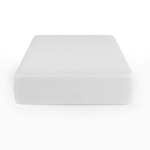 English Elm Cloud Green Tea Cooling Gel Memory Foam Mattress - 10" Compressed Design for Ultimate Comfort & Support White Twin CL-MFB4L-10-T-GG