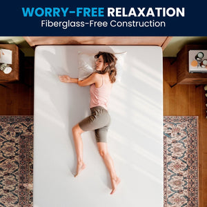 English Elm Cloud Green Tea Cooling Gel Memory Foam Mattress - 10" Compressed Design for Ultimate Comfort & Support White Twin CL-MFB4L-10-T-GG