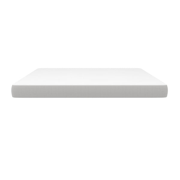 English Elm Cloud 4" Cooling Memory Foam Mattress for Compact Living, RVs, Dorms & Sleeper Sofas – Comfort Redefined White Full CL-ROLL-4-F-GG