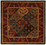Safavieh Classic 101 CL101 Hand Tufted Traditional Rug Blue / Red CL101M-6SQ