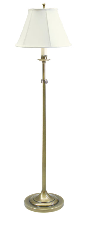 House Of Troy Club Adjustable Floor Lamps - Stylish And Versatile Lighting For Any Room, Perfect For Home Decor Antique Brass Metal Cl201-ab