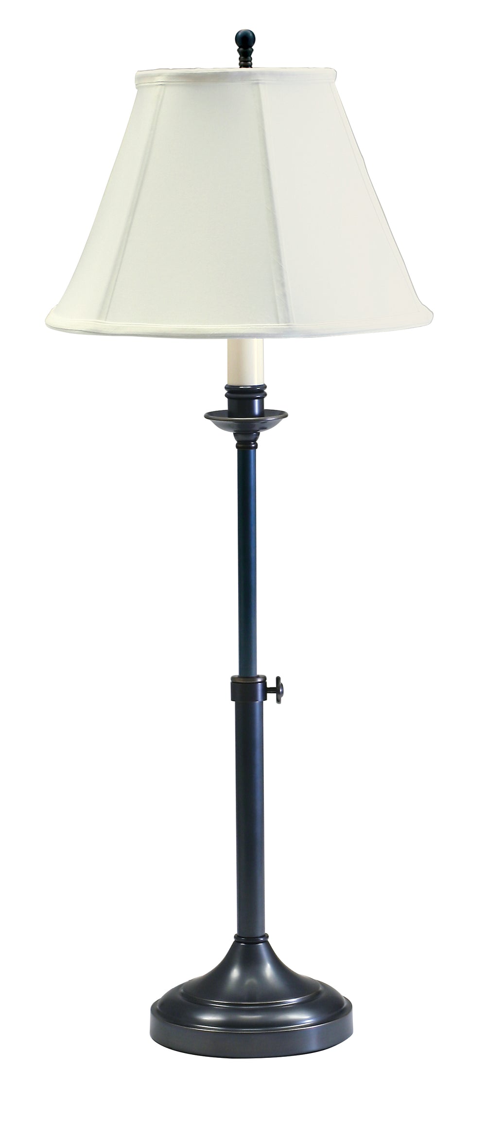 House Of Troy Club Adjustable Table Lamps - Elegant Design With Height Flexibility For Stylish Home Lighting Solutions Oil Rubbed Bronze Metal Cl250-ob