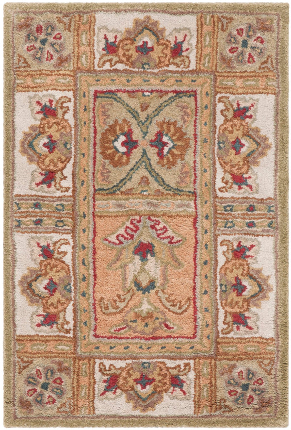 Safavieh Cl305 Hand Tufted  Rug Sage / Multi CL305A-2