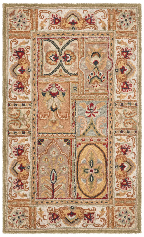 Safavieh Cl305 Hand Tufted  Rug Sage / Multi CL305A-3