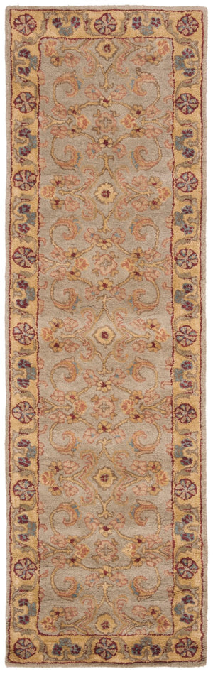 Safavieh Cl324 Hand Tufted  Rug Light Green / Gold CL324A-2