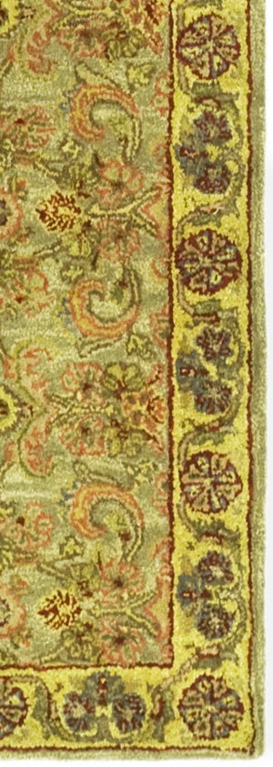 Safavieh Cl324 Hand Tufted  Rug Light Green / Gold CL324A-2