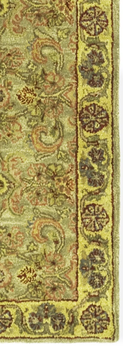 Safavieh Cl324 Hand Tufted  Rug Light Green / Gold CL324A-2