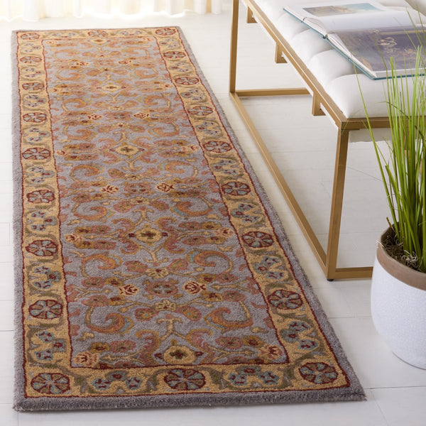 Safavieh Cl324 Hand Tufted  Rug Grey / Light Gold CL324B-2