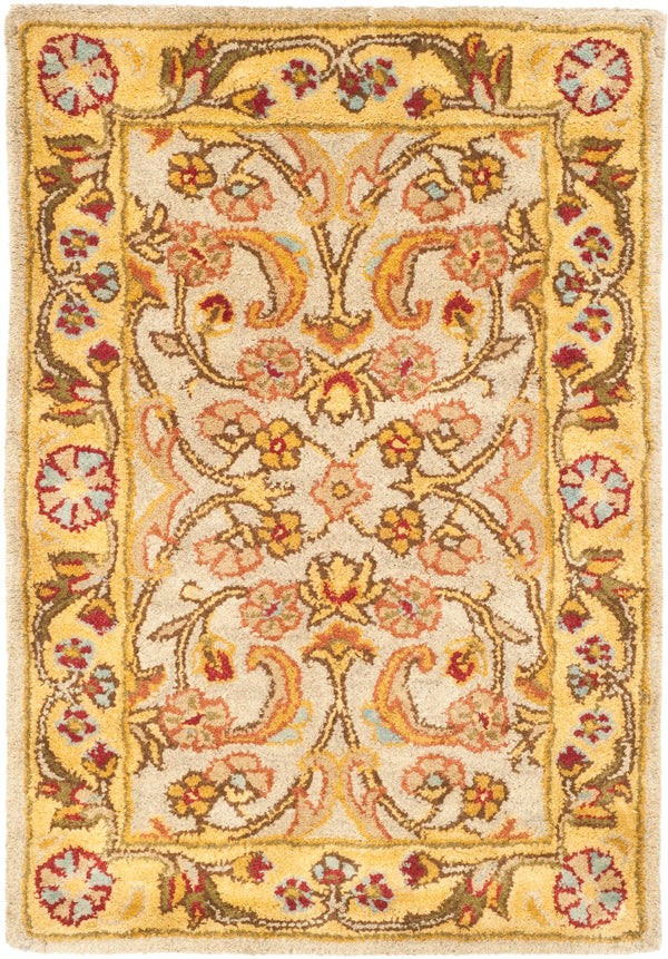 Safavieh Cl324 Hand Tufted  Rug Grey / Light Gold CL324B-2