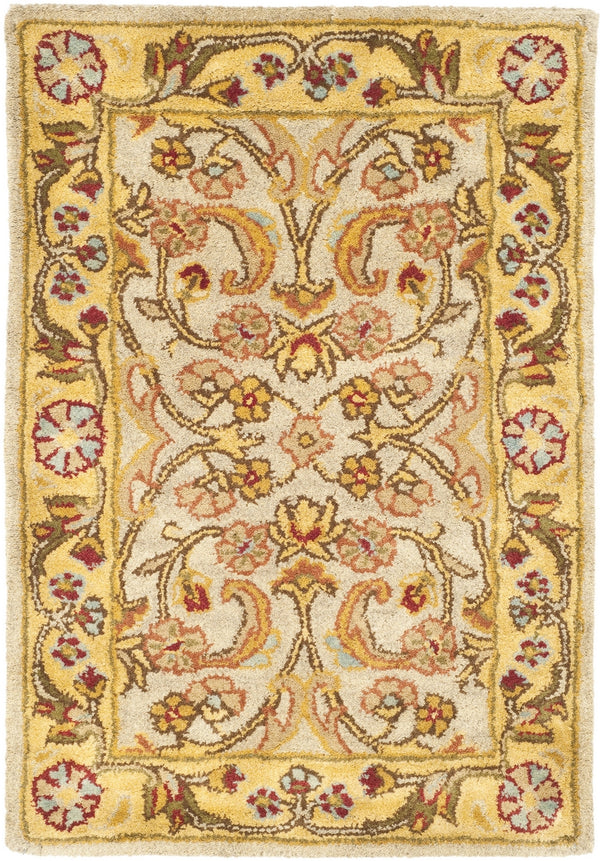Safavieh Cl324 Hand Tufted  Rug Grey / Light Gold CL324B-4R