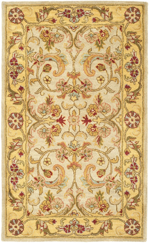 Safavieh Cl324 Hand Tufted  Rug Grey / Light Gold CL324B-4R
