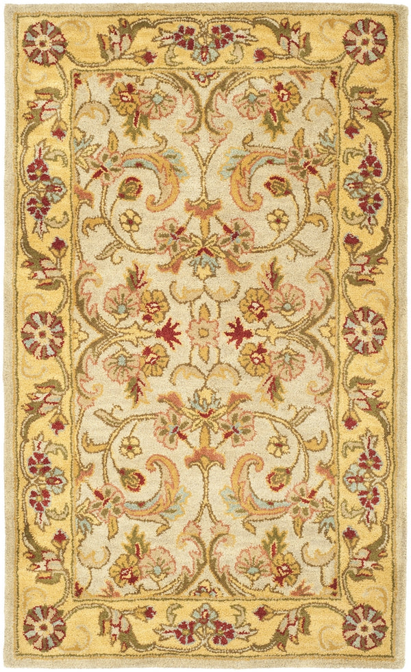 Safavieh Cl324 Hand Tufted  Rug Grey / Light Gold CL324B-4R
