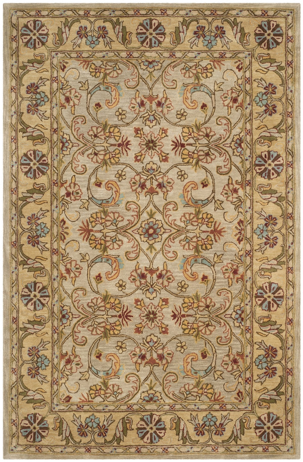 Safavieh Cl324 Hand Tufted  Rug Grey / Light Gold CL324B-4R