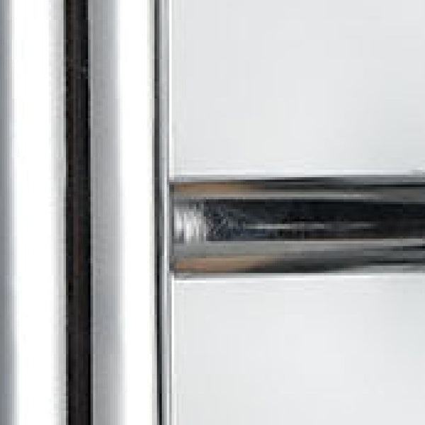 Thomas Lighting Tristen Chrome Wall Sconce Frosted Glass Shade Soft Diffused Bathroom Vanity Light 2-Light Vanity Light CL580213