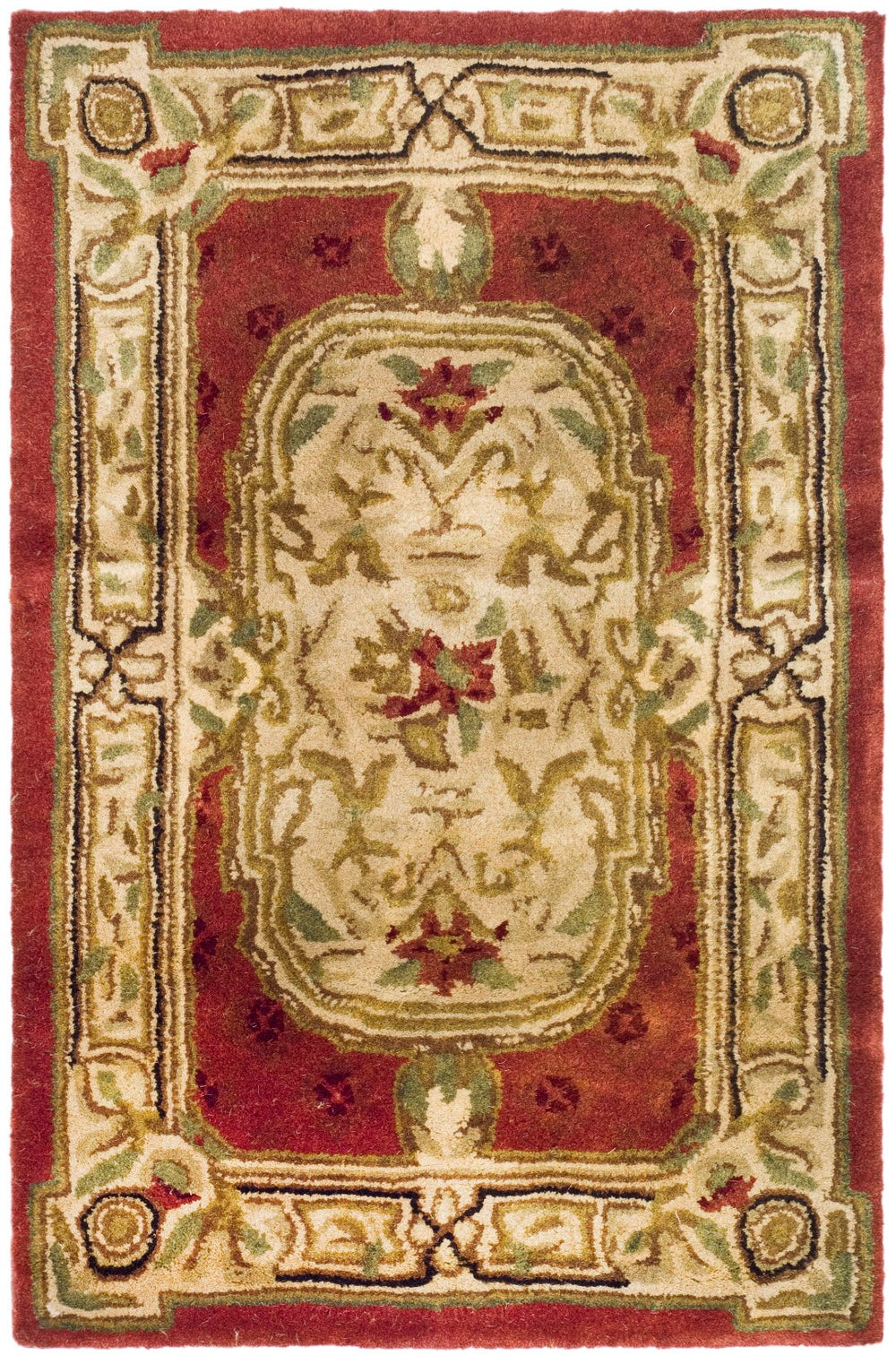 Safavieh Cl755 Hand Tufted  Rug Burgundy CL755A-2