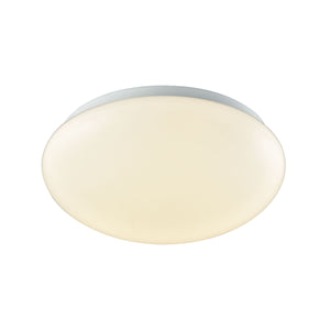 Thomas Lighting Kalona Integrated LED Flush Mount Slim Round Dome for Bedroom and Hallway Ceilings 10 inches CL783004