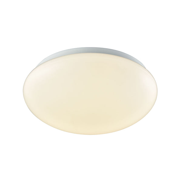 Thomas Lighting Kalona Integrated LED Flush Mount Slim Round Dome for Bedroom and Hallway Ceilings 10 inches CL783004
