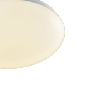 Thomas Lighting Kalona Integrated LED Flush Mount Slim Round Dome for Bedroom and Hallway Ceilings 10 inches CL783004