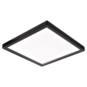 Thomas Lighting Titan Low Profile Flush Mount LED Ceiling Light Oil Rubbed Finish for Hallways Bronze 8 inches Square CL791431