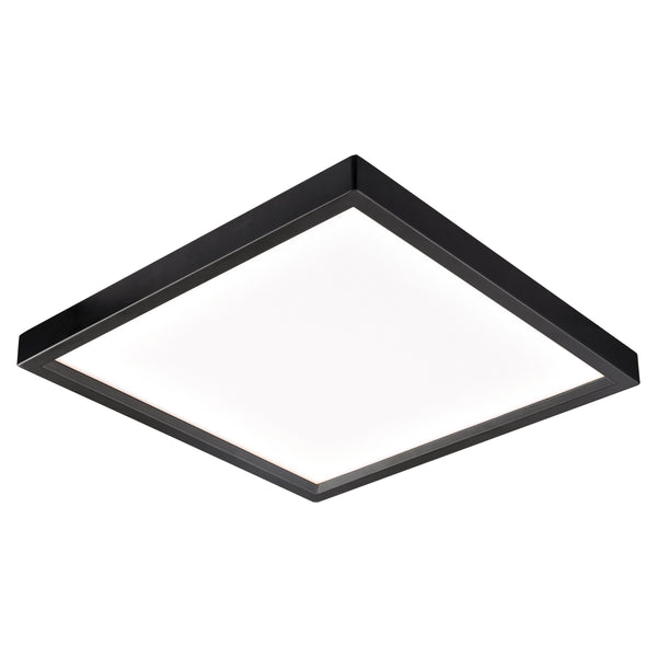 Thomas Lighting Titan Low Profile Flush Mount LED Ceiling Light Oil Rubbed Finish for Hallways Bronze 8 inches Square CL791431