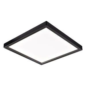 Thomas Lighting Titan Low Profile Flush Mount LED Ceiling Light Oil Rubbed Finish for Hallways Bronze 10 inches Square CL791531