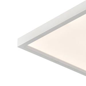 Thomas Lighting Titan Low Profile Flush Mount LED Ceiling Light Oil Rubbed Finish for Hallways White 10 inches Square CL791534