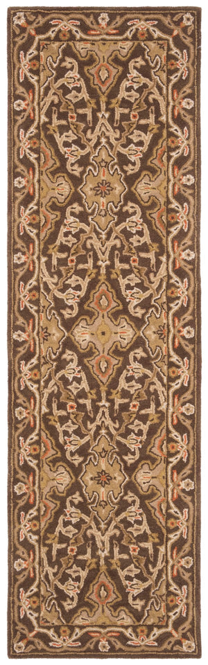 Safavieh Cl931 Hand Tufted  Rug Brown / Brown CL931A-2