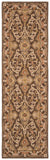 Safavieh Cl931 Hand Tufted  Rug Brown / Brown CL931A-2