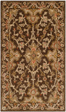 Safavieh Cl931 Hand Tufted  Rug Brown / Brown CL931A-3