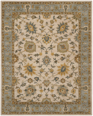 Cl934 Luxurious Hand Tufted Wool Rug from India - Perfect for Elevating Your Home Décor!
