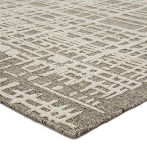 Jaipur Living Jaipur Living Arlo Handwoven Wool Trellis Rug Neutral Geometric Flatweave for Any Room 8' x 10' RUG143975