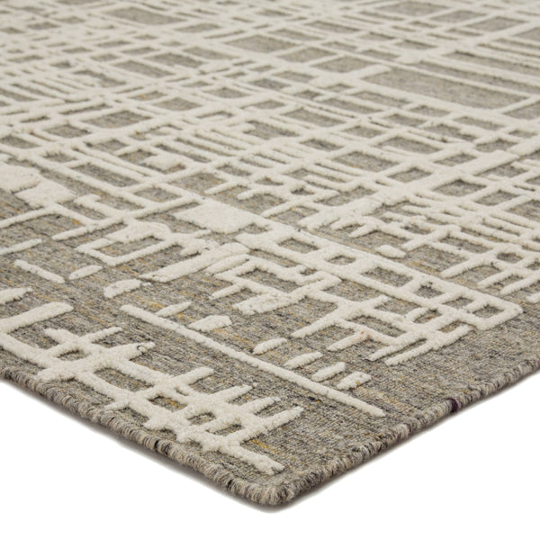 Jaipur Living Jaipur Living Arlo Handwoven Wool Trellis Rug Neutral Geometric Flatweave for Any Room 8' x 10' RUG143975