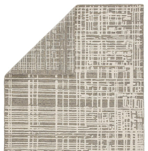 Jaipur Living Jaipur Living Arlo Handwoven Wool Trellis Rug Neutral Geometric Flatweave for Any Room 8' x 10' RUG143975