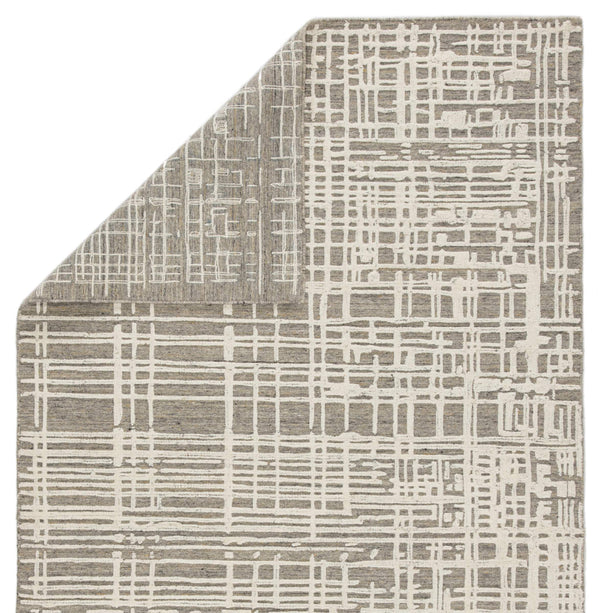 Jaipur Living Jaipur Living Arlo Handwoven Wool Trellis Rug Neutral Geometric Flatweave for Any Room 8' x 10' RUG143975