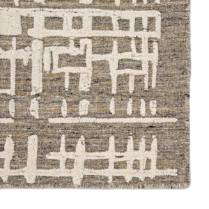 Jaipur Living Jaipur Living Arlo Handwoven Wool Trellis Rug Neutral Geometric Flatweave for Any Room 8' x 10' RUG143975