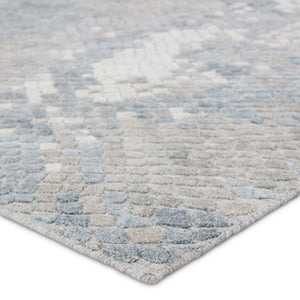 Jaipur Living Jaipur Living Conlan Hand Knotted Geometric Wool Viscose Accent Rug for Entryways RUG149983