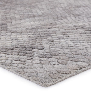 Jaipur Living Jaipur Living Conlan Hand Knotted Wool Viscose Rug Tonal Geometric for Rooms RUG150018