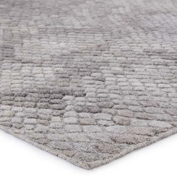 Jaipur Living Jaipur Living Conlan Hand-knotted Wool Viscose Accent Rug Tonal Gray Taupe Geometric RUG149985