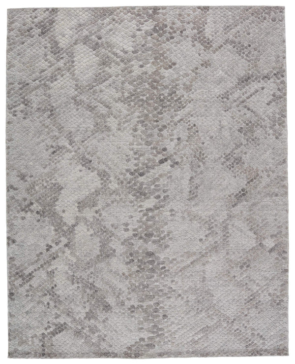 Jaipur Living Jaipur Living Conlan Hand-knotted Wool Viscose Rug Tonal Geometric for Rooms RUG150019