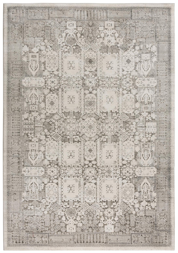 Rizzy Calabria CLA796 Power Loomed Traditional Polyester Rug Ivory 8'10" x 11'10"