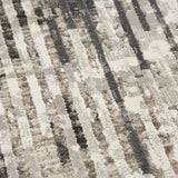 Rizzy Calabria CLA797 Power Loomed Contemporary/Modern Polyester Rug Gray 8'10" x 11'10"