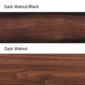 Safavieh LAURILA, 52" Ceiling Fan with 3-Lights, Rustic Iron Finish & Dark Walnut Blades for Stylish Airflow CLF1025A