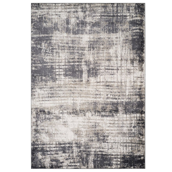 Amer Rugs Clifton Modern Abstract Power-loom Area Rug - Timeless Design For Any Home Décor Style Gray Polypropylene Clf26709