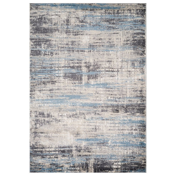 Amer Rugs Clifton Modern Abstract Power-loom Area Rug - Timeless Design For Any Home Décor Style Blue Polypropylene Clf371199