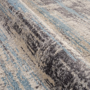 Amer Rugs Clifton Modern Abstract Power-loom Area Rug - Timeless Design For Any Home Décor Style Blue Polypropylene Clf371199