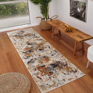 Amer Rugs Clifton Modern Abstract Power-loom Area Rug - Timeless Design For Any Home Décor Style Ivory Polypropylene Clf62709