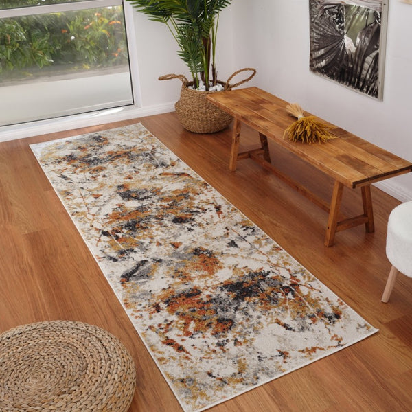 Amer Rugs Clifton Modern Abstract Power-loom Area Rug - Timeless Design For Any Home Décor Style Ivory Polypropylene Clf62709