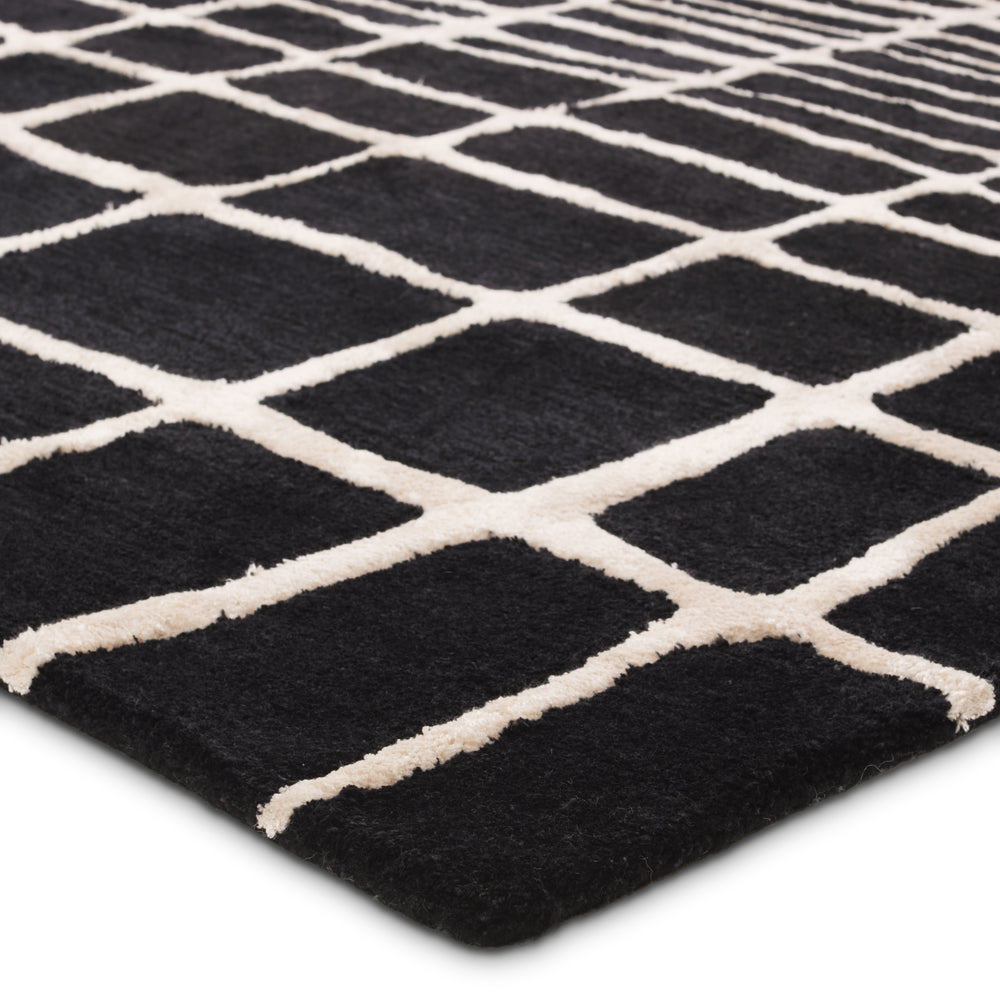 Jaipur Living Clayton Innate CLN17 Handmade Hand Tufted Indoor Rug Black 8' x 10'