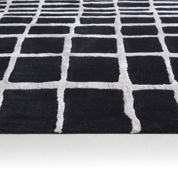 Jaipur Living Jaipur Living Hand Tufted Wool Viscose Grid Rug Plush Artisan Woven Accent RSW104709